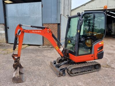 2013 Kubota KX016-4 Mini Digger