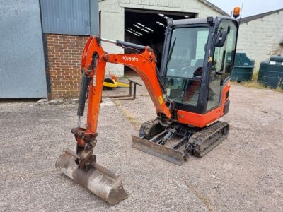 2013 Kubota KX016-4 Mini Digger - 2