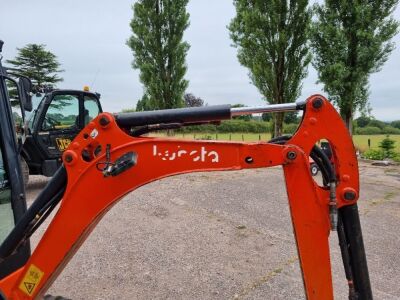 2013 Kubota KX016-4 Mini Digger - 13