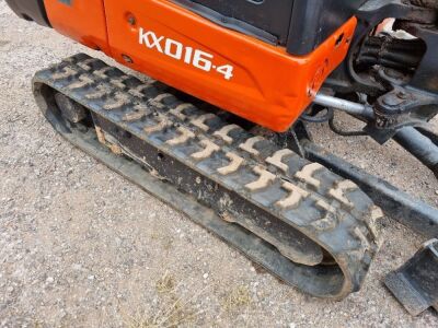 2013 Kubota KX016-4 Mini Digger - 16