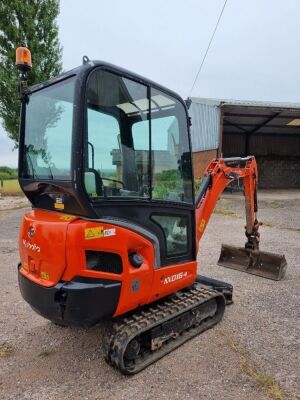 2013 Kubota KX016-4 Mini Digger - 18