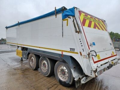 2017 Titan Triaxle Thinwall Walking Floor Insulated Trailer - 5