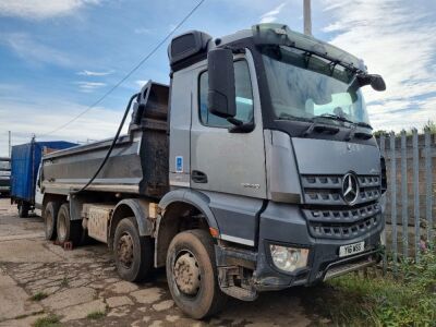 2014 Mercedes Arocs 3240 8x4 Steel Body Tipper