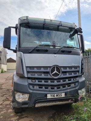 2014 Mercedes Arocs 3240 8x4 Steel Body Tipper - 2