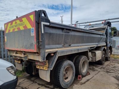 2014 Mercedes Arocs 3240 8x4 Steel Body Tipper - 15