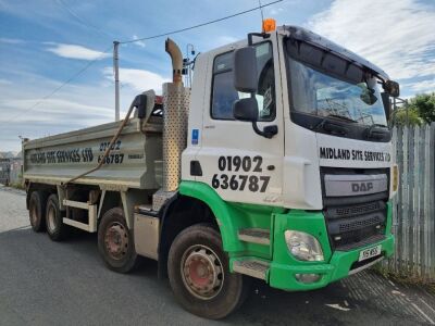 2014 (64) DAF CF400 Euro 6 8x4 Steel Body Tipper - 3