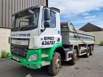 2014 (64) DAF CF400 Euro 6 8x4 Steel Body Tipper