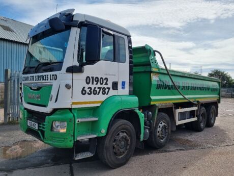 2015 (64) MAN TGS 35.400 8x4 Steel Body Tipper