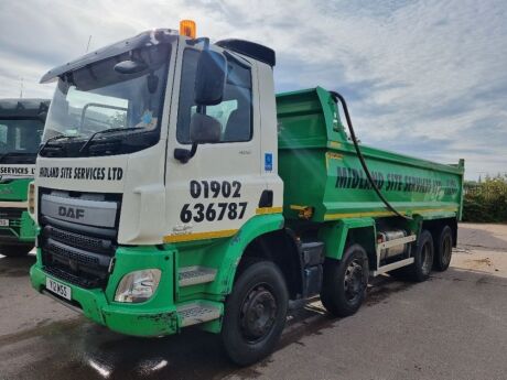 2017 DAF CF400 8x4 Steel Body Tipper