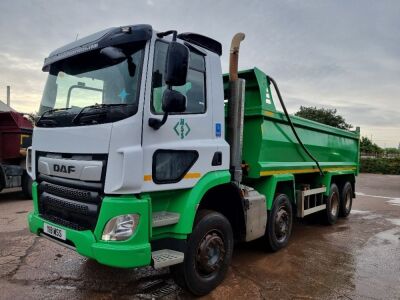 2018 DAF CF450 8x4 Steel Body Tipper