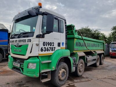 2018 MAN TGS 35.420 8x4 Steel Body Tipper