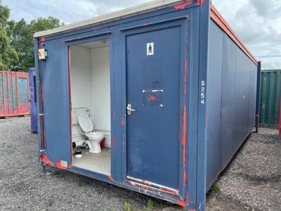 18 x 9  Jackleg Toilet Block