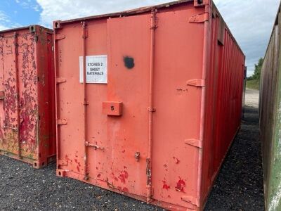 20ft Site Stores Container