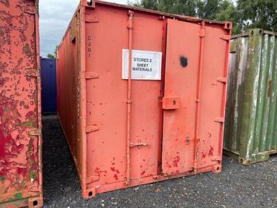 20ft Site Stores Container - 2