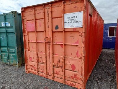 20ft Site Stores Container