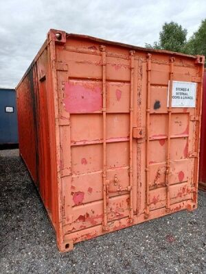 20ft Site Stores Container - 2