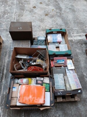 Pallet of Workshop Consumables