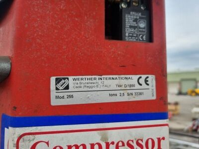 1998 Werther 255 2500Kg 2 Post Lift - 8