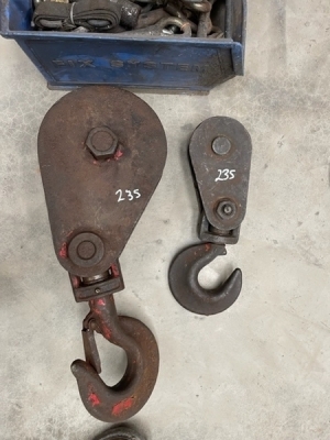 2 x Snatch Blocks + Bolts - 3