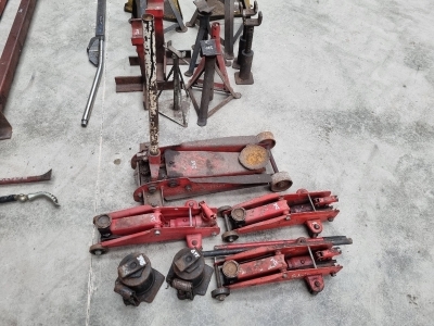 4 x Trolley Jacks + 2 x Bottle Jacks