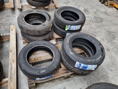 7 x Unused Tyres - 10