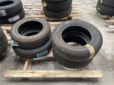 2 x 185/65 R14, 1 x 165/65 R14, 1 x 175/R14C Unused Tyres 