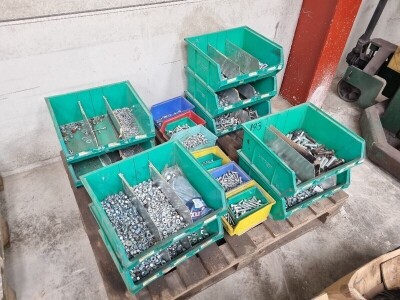 Large Quantity of Nuts, Bolts & Washers - 8