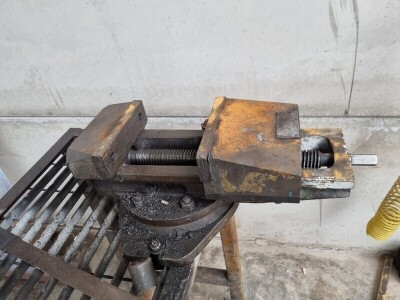 Steel Bench & Vice - 2