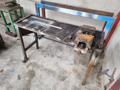 Steel Bench & Vice - 3