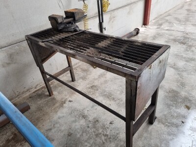 Steel Bench & Vice - 4