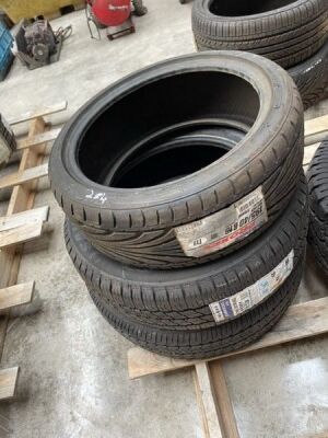 7x Unused Tyres - 7