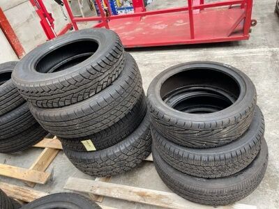 7x Unused Tyres - 8