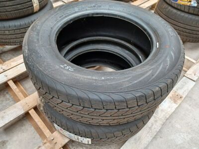 2x 235/60 R17 Unused Tyres