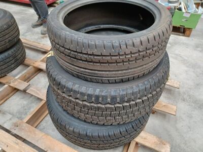 3x Unused Tyres - 2