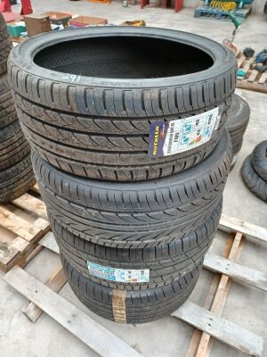 4x Unused Tyres