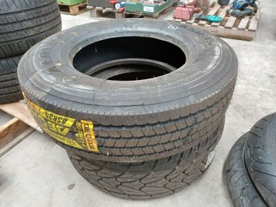 1x 225/75 R17.5 & 285/45 R19 Unused Tyres - 2