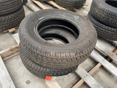 2 x 215/70 R15 Unused Tyres - 4