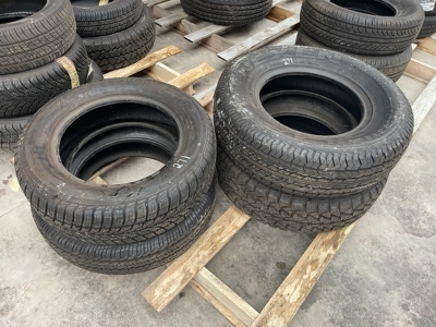 4x Unused Tyres - 4