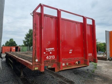 2001 Montracon PSK Trailer Tri Axle