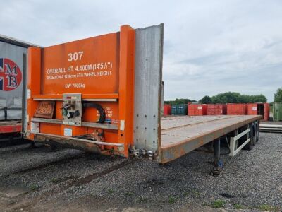 2004 Donbur Triaxle Flat Trailer