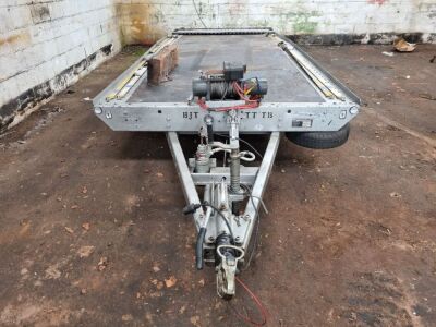 Brian James Tandem Axle Tilt Drawbar Flat Trailer - 2