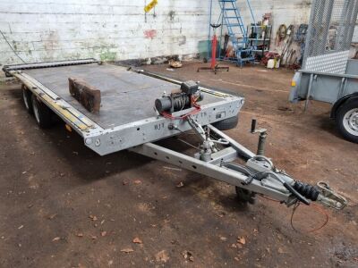 Brian James Tandem Axle Tilt Drawbar Flat Trailer - 3