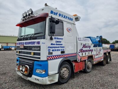 1999 DAF XF480 8x2 Rear Lift Heavy Underlift Vehicle