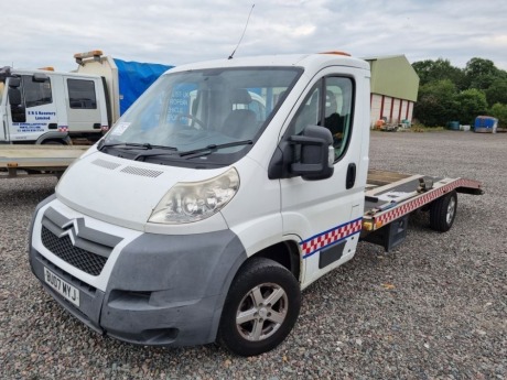 2007 Citroen Relay Alloy Body Transporter