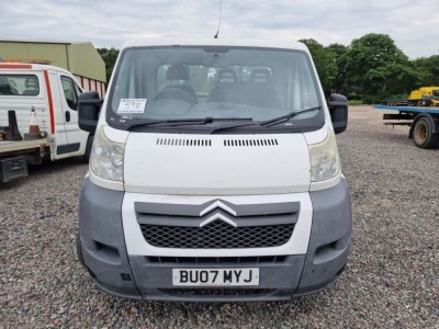 2007 Citroen Relay Alloy Body Transporter - 2