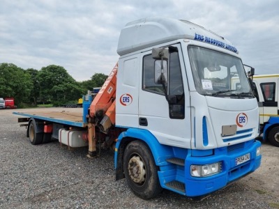 2004 Iveco Eurocargo 180 E24 4x2 Crane Tilt + Slide Streetlifter