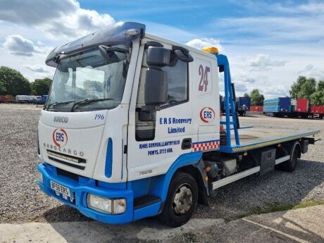 2008 Iveco Eurocargo 75 E18 4x2 Tilt + Slide