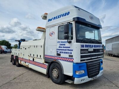 2001 DAF XF480 6x2 Rear Lift Heavy Underlift Recovery Vehicle