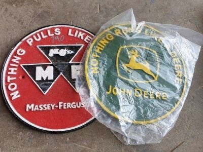 Massey Ferguson & John Deere Signs 