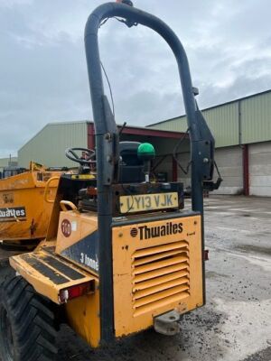 2013 Thwaites 3 ton Swivel Dumper  - 10